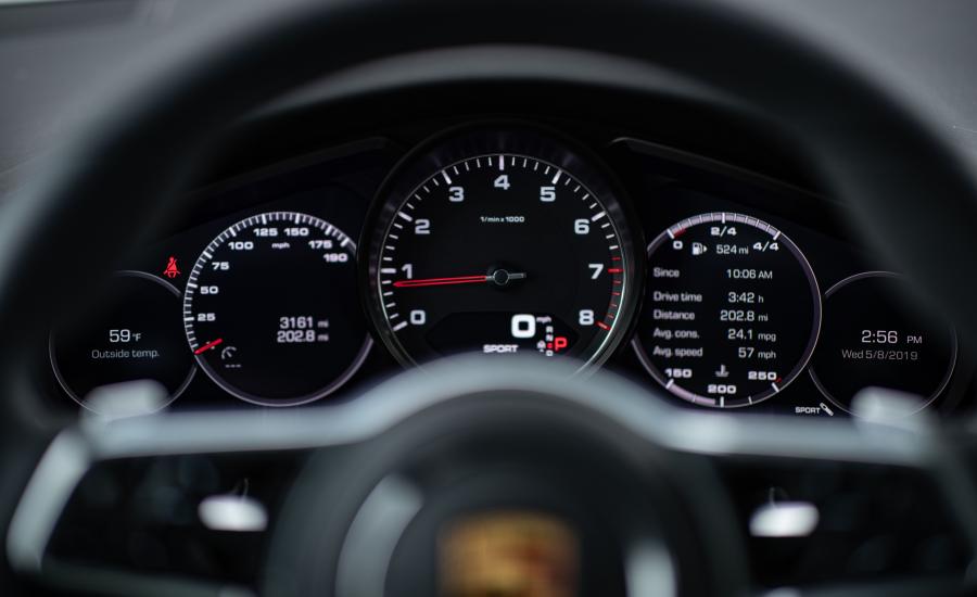 Панель приборов Porsche Cayenne S (PO536) 2018 года  (NA) (фото 30 из 40)